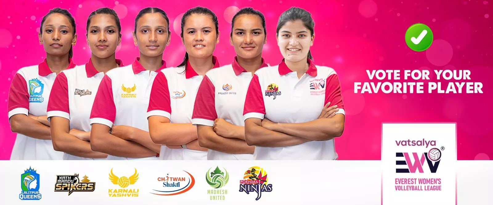 Everest Women's Volleyball Poular Player