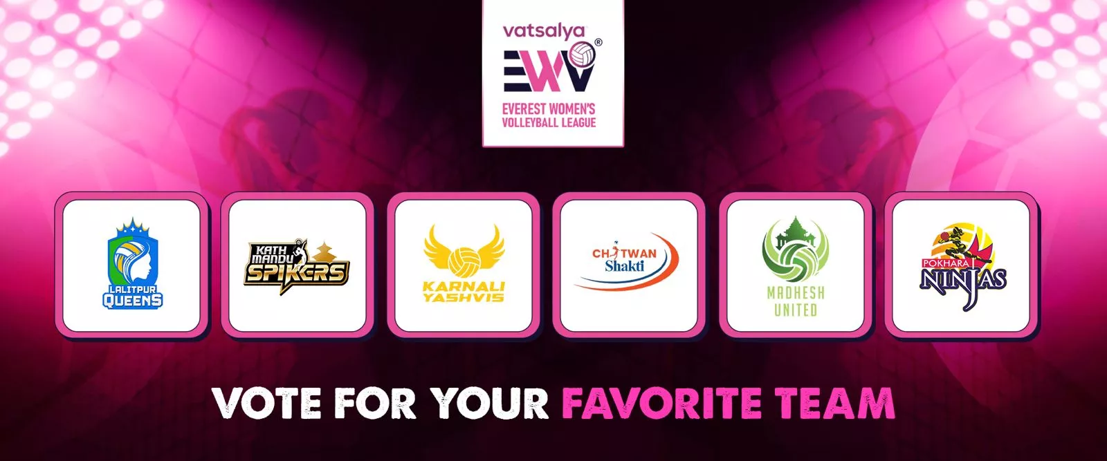 Everest Women's Volleyball Poular team